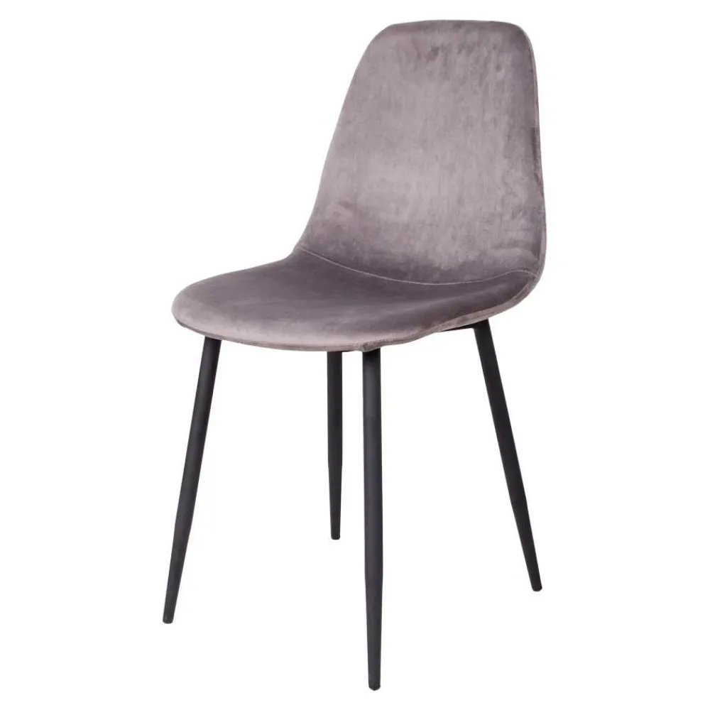 Wohnen 140x95 X-Fuß Esstisch & 4 Stühle - Turino (fünfteilig)