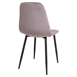 Wohnen 140x95 X-Fuß Esstisch & 4 Stühle - Turino (fünfteilig)