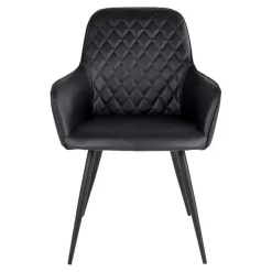 Wohnen Jugend-Sitzgruppen|Sitzgruppe*X-Bein Esstisch mit Armlehnenstühlen - Visita (siebenteilig)