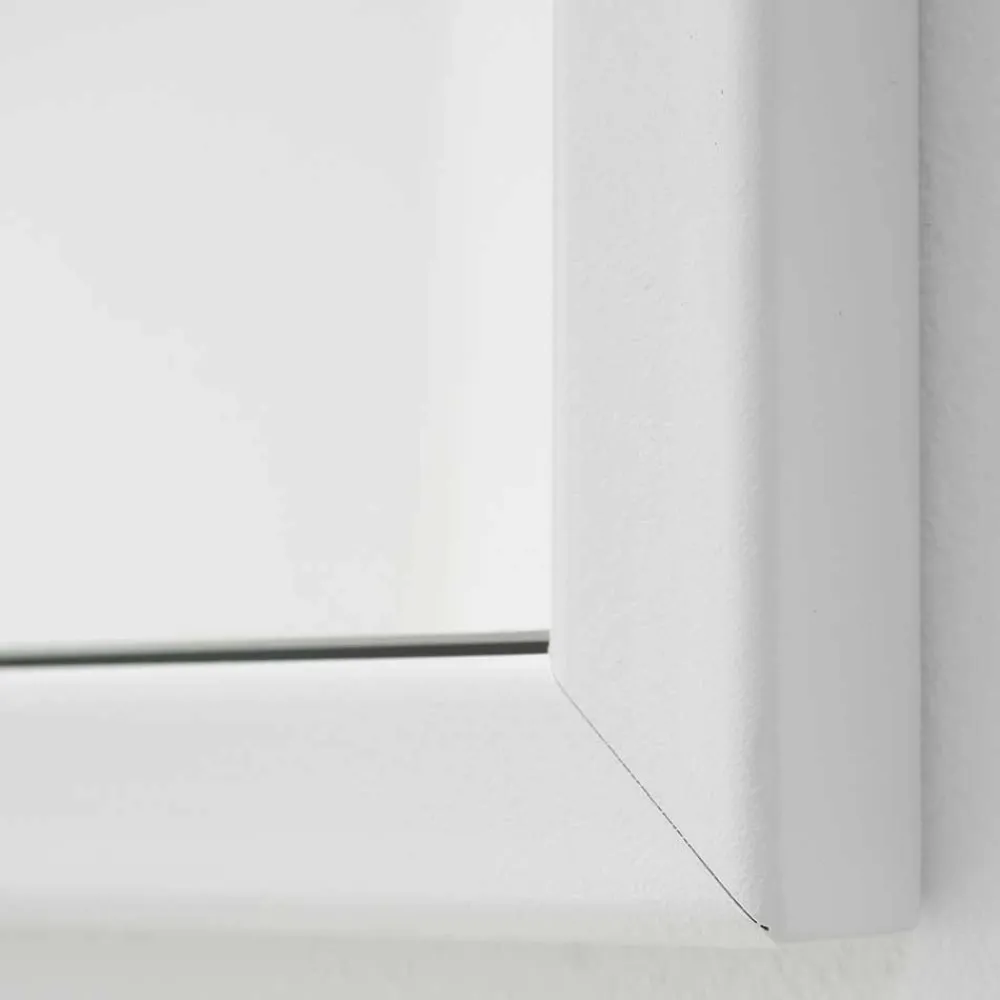 Wohnen Spiegel|Flurspiegel*40x55cm Spiegel mit weißem Metallrahmen - Ezeiza