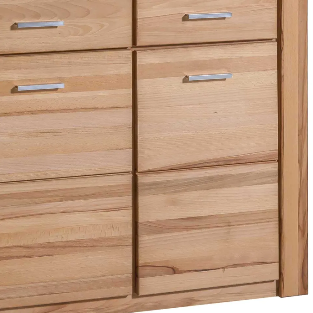 Wohnen Vitrinen|Wohnzimmer-Vitrinen*108x200cm Wohnzimmerschrank aus Kernbuche - Uhelia