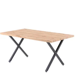 Wohnen X-Fuß Esstisch & Armlehnenstühle - Samanta (fünfteilig)