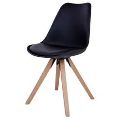 Wohnen Küchen-Essgruppen|Essgruppen*X-Fuß Esszimmertisch & Schalenstühle - Zyaman (fünfteilig)