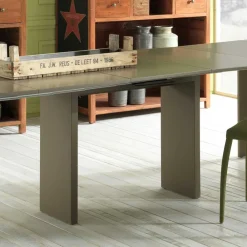 Wohnen Designermöbel|Bürotische*XL Tisch Modena in Grau Braun