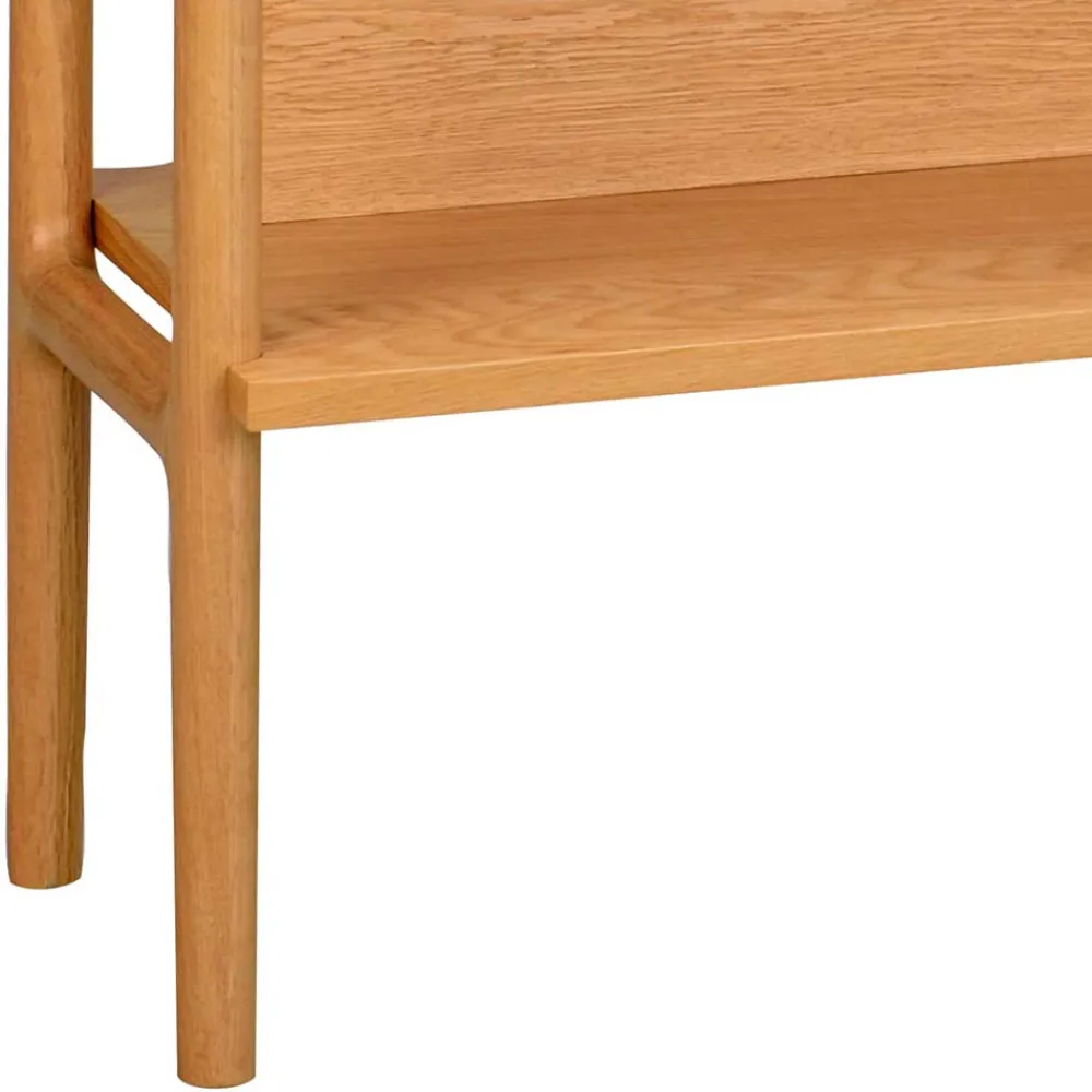 Wohnen Naturholzmöbel|Massivholzmöbel*140x81x36 4 Fächer Regal in modernem Design - Ulapos