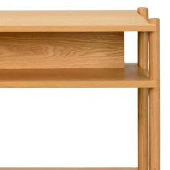 Wohnen Naturholzmöbel|Massivholzmöbel*140x81x36 4 Fächer Regal in modernem Design - Ulapos