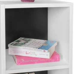 Wohnen 30x60x30 2 Fächer Regal in Weiß - Xaidon