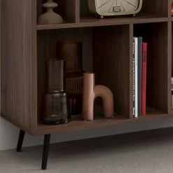 Wohnen Esszimmerregale|Regale*118x76x40 7 Fächer Regal mit Tür - Nuies