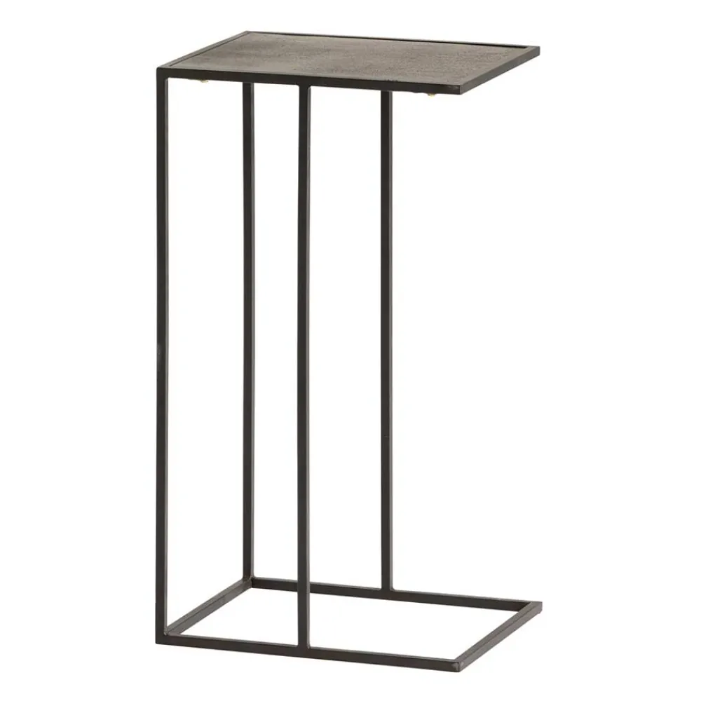 Wohnen 40x70x30 Anstelltisch in Bronze und Schwarz - Haik
