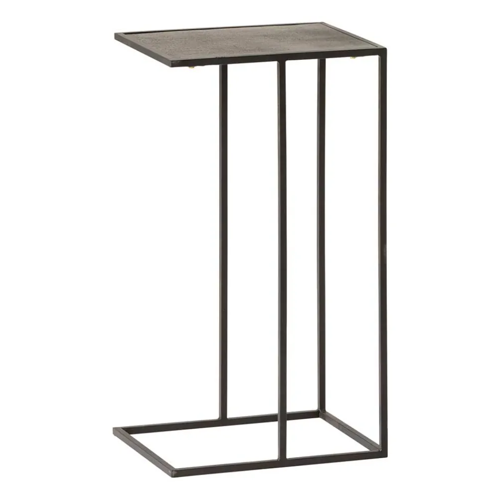 Wohnen 40x70x30 Anstelltisch in Bronze und Schwarz - Haik