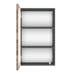 Wohnen Badschränke*40x64x20 Bad Oberschrank in Wildeichefarben - Endely