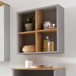 Wohnen 41x48x21 Bad Wandregal mit 4 Fächern - Nienzo