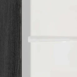 Wohnen Badschränke*74x141x31 Badezimmer Highboard mit 4 Türen & Schublade - Nancys