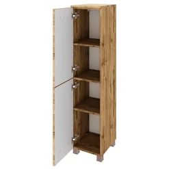 Wohnen 30x130x35 Badezimmer Midischrank stehend oder hängend - Lemnas