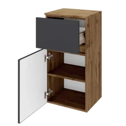 Wohnen 40x84x35 Badezimmer Schrank zweifarbig - Athrin