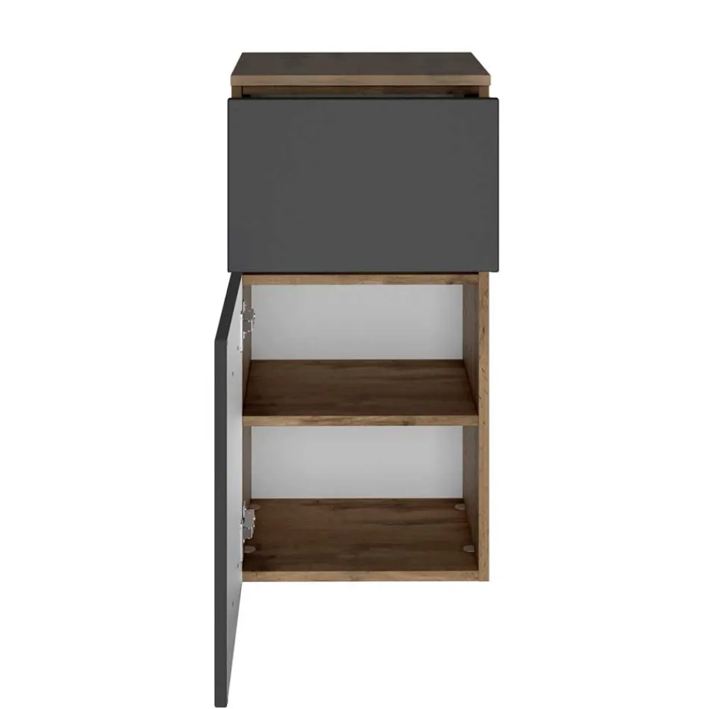 Wohnen 40x84x35 Badezimmer Schrank zweifarbig - Athrin