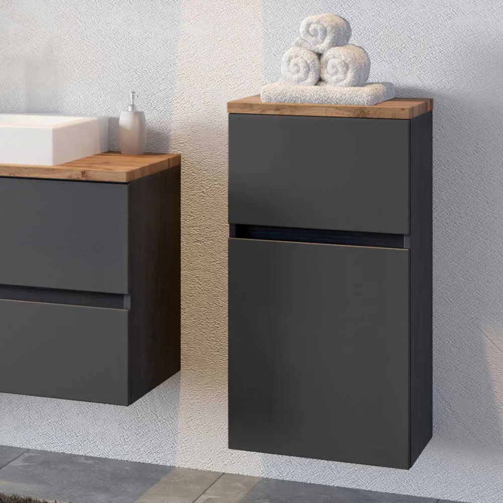 Wohnen 40x79x35 Bad-Unterschrank zum Hängen oder Stellen - Noricas