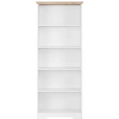 Wohnen Wohnzimmerschränke|Esszimmerregale*75x180x30 Bücher Regal mit fünf Fächern - Akedra