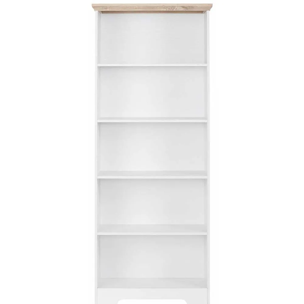 Wohnen Wohnzimmerschränke|Esszimmerregale*75x180x30 Bücher Regal mit fünf Fächern - Akedra