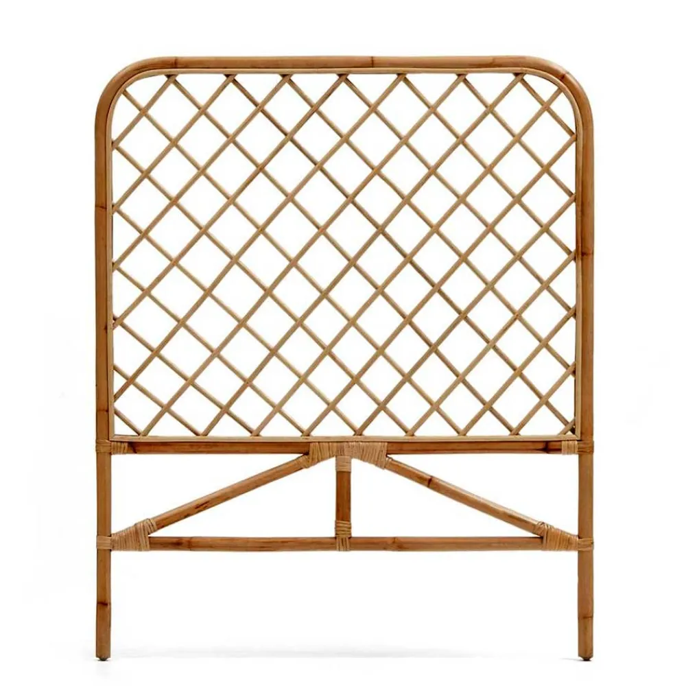 Wohnen 90x110x4 Bett Kopfteil aus Rattan - Daniel