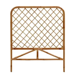 Wohnen 90x110x4 Bett Kopfteil aus Rattan - Daniel