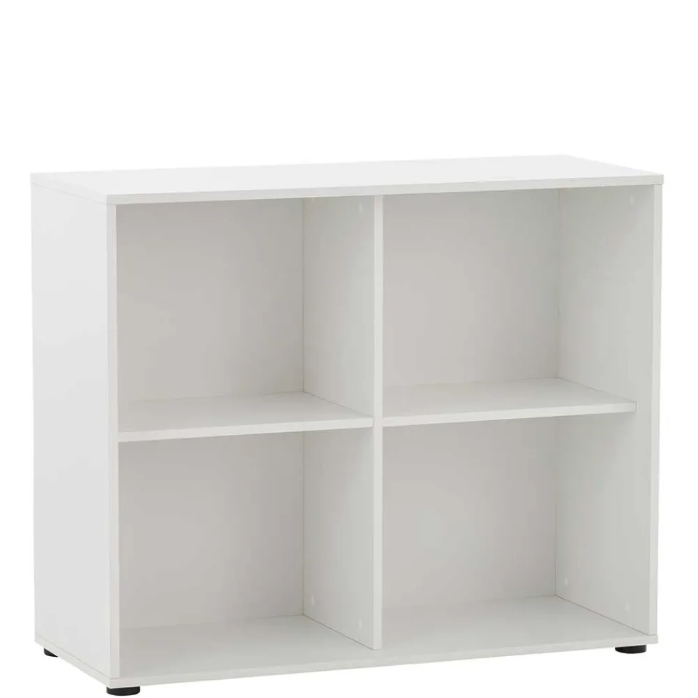 Wohnen Büroregale|Esszimmerregale*100x84x41 Büro Aktenregal in Weiß - Empire