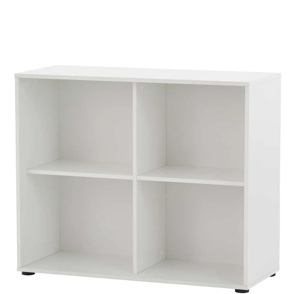 Wohnen Büroregale|Esszimmerregale*100x84x41 Büro Aktenregal in Weiß - Empire