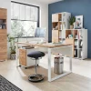 Wohnen Bürotische*158x75x79 Büro Arbeitstisch zweifarbig - Situatica