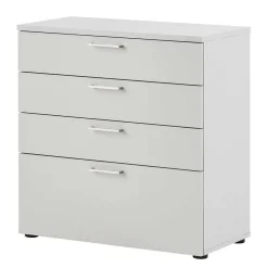Wohnen Sideboards & Kommoden|Sideboards & Kommoden*80x84x41 Büro Kommode in Lichtgrau - Bowsla