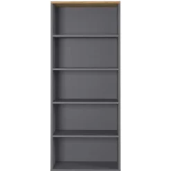 Wohnen Esszimmerregale|Regale*80x197x40 Büro Ordnerregal mit fünf Fächern - Ovgunia