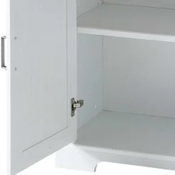 Wohnen Büroschränke*86x127x38 Büro Ordnerschrank 2-türig & 2 Schubladen - Mehady