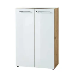 Wohnen 80x120x37 Büroschränke & Büroregal - Laszlo (dreiteilig)