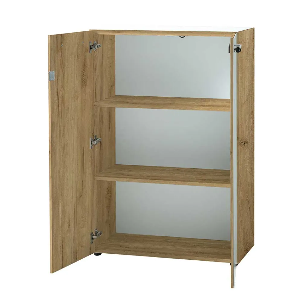 Wohnen 80x120x37 Büroschränke & Büroregal - Laszlo (dreiteilig)