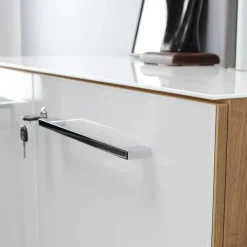 Wohnen 80x120x37 Büroschränke & Büroregal - Laszlo (dreiteilig)