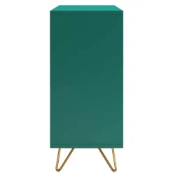 Wohnen Sideboards & Kommoden|Flurkommoden*90x90x40 cm 4 Schubladen Kommode in Grün - Ricriava