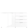 Wohnen 184x101x42 cm Design Sideboard mit Glas Beschichtung - Daven