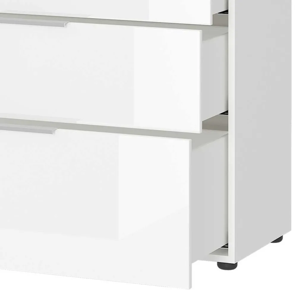 Wohnen 184x101x42 cm Design Sideboard mit Glas Beschichtung - Daven