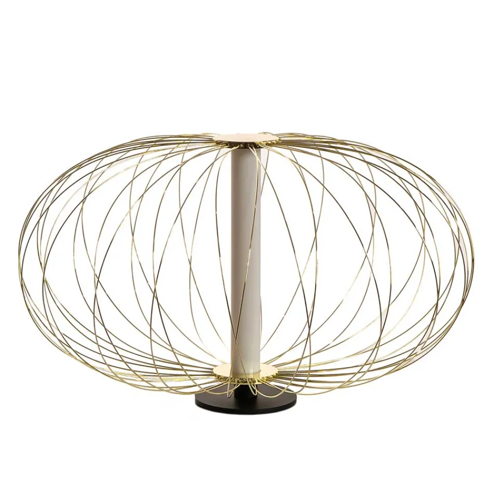 Wohnen Lampen & Leuchten*50x29x50 cm Design Tischleuchte mit LED - Helena