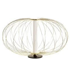 Wohnen Lampen & Leuchten*50x29x50 cm Design Tischleuchte mit LED - Helena