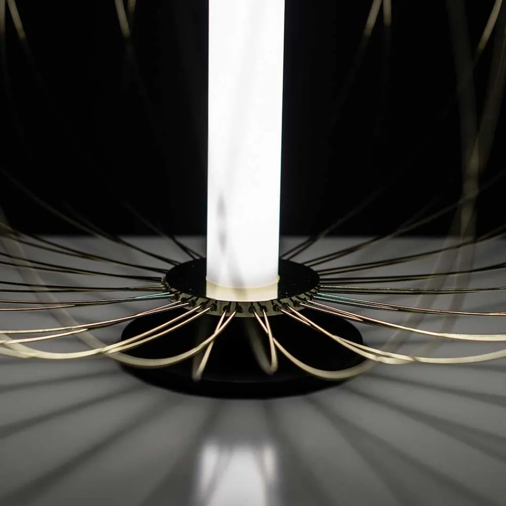 Wohnen Lampen & Leuchten*50x29x50 cm Design Tischleuchte mit LED - Helena