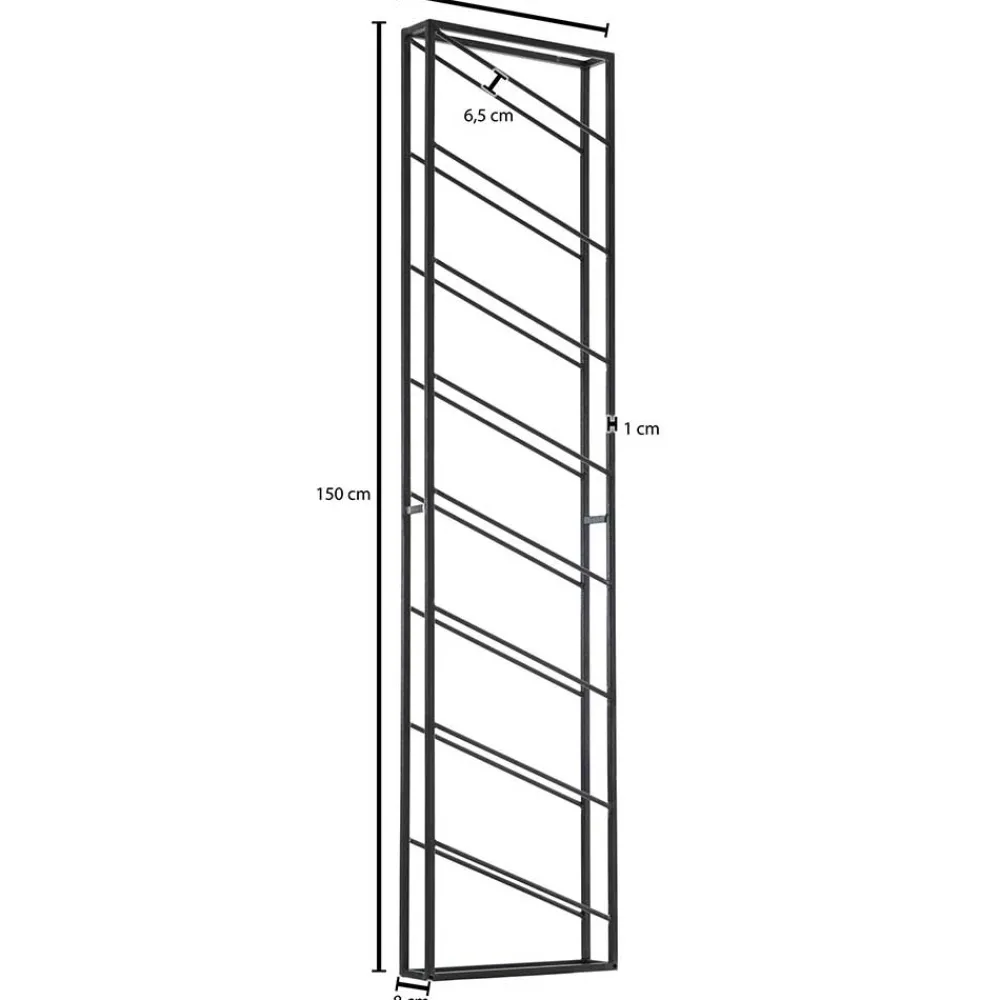 Wohnen Esszimmerschränke|Küchenregale*36x150x8 cm Flaschenregal für die Wandmontage - Cacassa