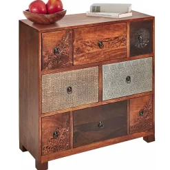 Wohnen Kommoden|Vintage Möbel*85x85x35 cm Kommode mit acht Schubladen - Welina