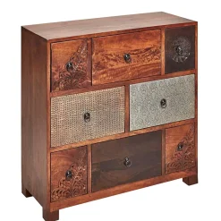 Wohnen Kommoden|Vintage Möbel*85x85x35 cm Kommode mit acht Schubladen - Welina