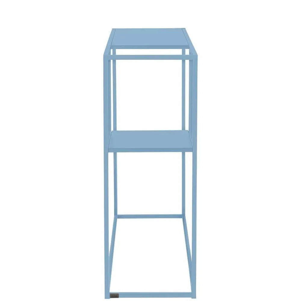 Wohnen Designermöbel|Telefontische*100x80x30 cm Konsolentisch in Blau Petrol - Filax