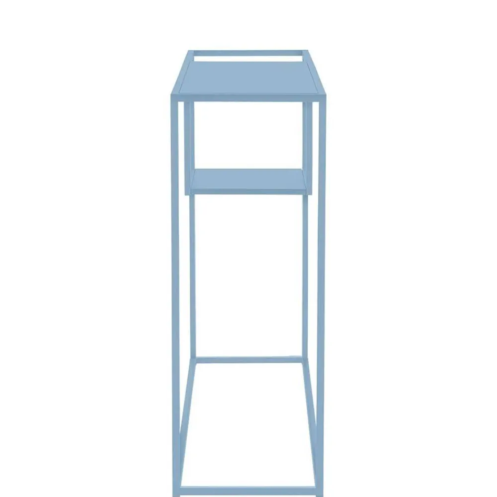 Wohnen Designermöbel|Telefontische*100x80x30 cm Konsolentisch in Blau Petrol - Filax