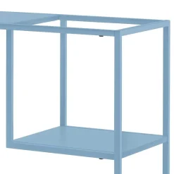 Wohnen Designermöbel|Telefontische*100x80x30 cm Konsolentisch in Blau Petrol - Filax