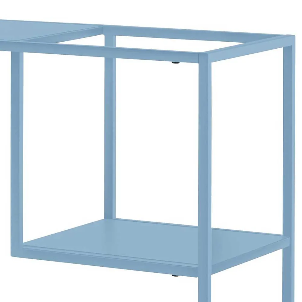 Wohnen Designermöbel|Telefontische*100x80x30 cm Konsolentisch in Blau Petrol - Filax