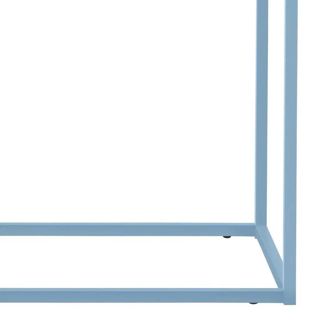 Wohnen Designermöbel|Telefontische*100x80x30 cm Konsolentisch in Blau Petrol - Filax