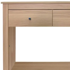 Wohnen 97x76x35 cm Konsolentisch in Eichefarben - Eliandas