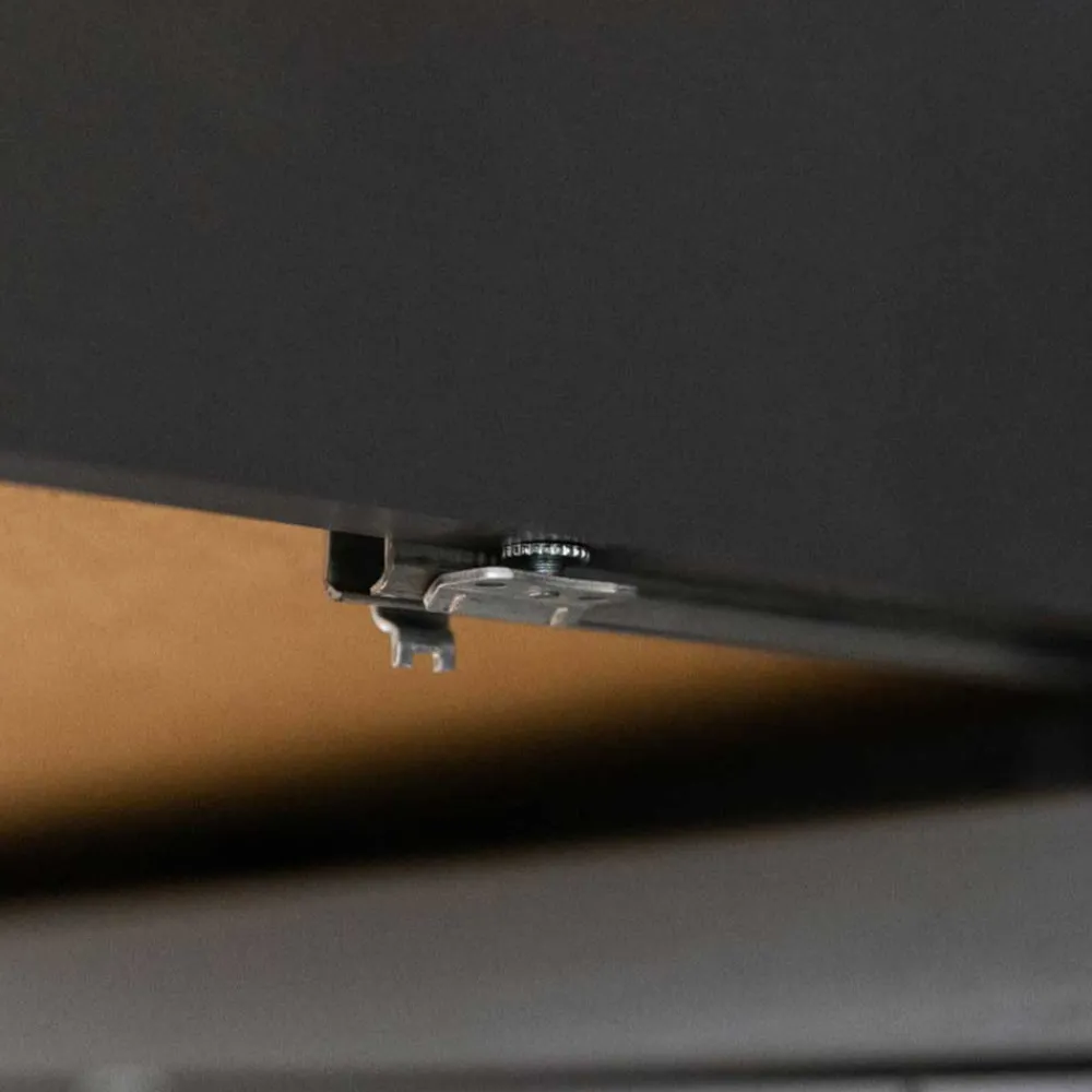 Wohnen 112x88x45 cm Landhaus Kommode in Grau & Eiche - Witenga